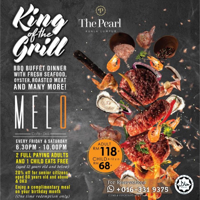 KING OF THE GRILL BBQ BUFFET DINNER
