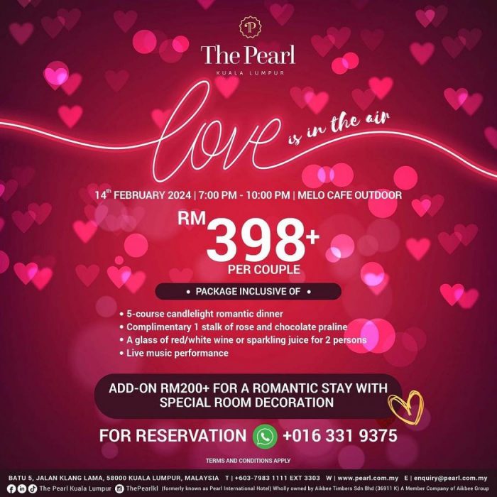 LOVE IS IN THE AIR