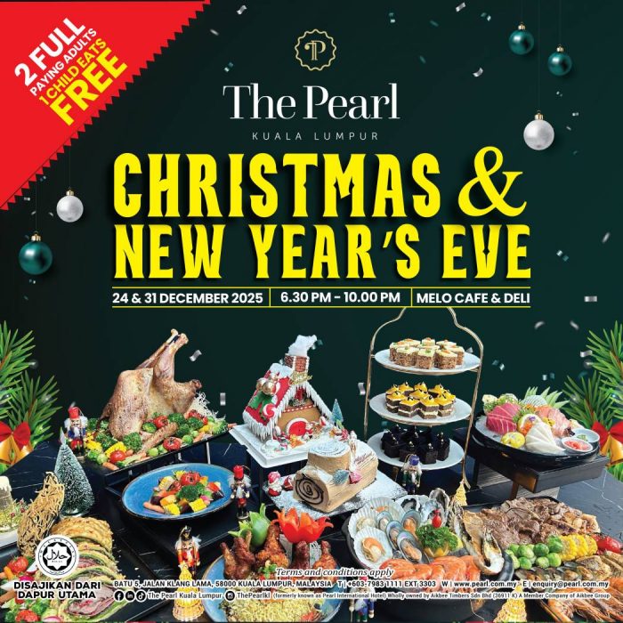 CHRISTMAS & NEW YEAR'S EVE BUFFET DINNER