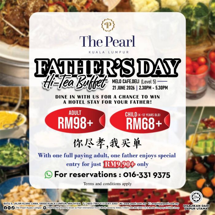 FATHER'S DAY HI-TEA BUFFET
